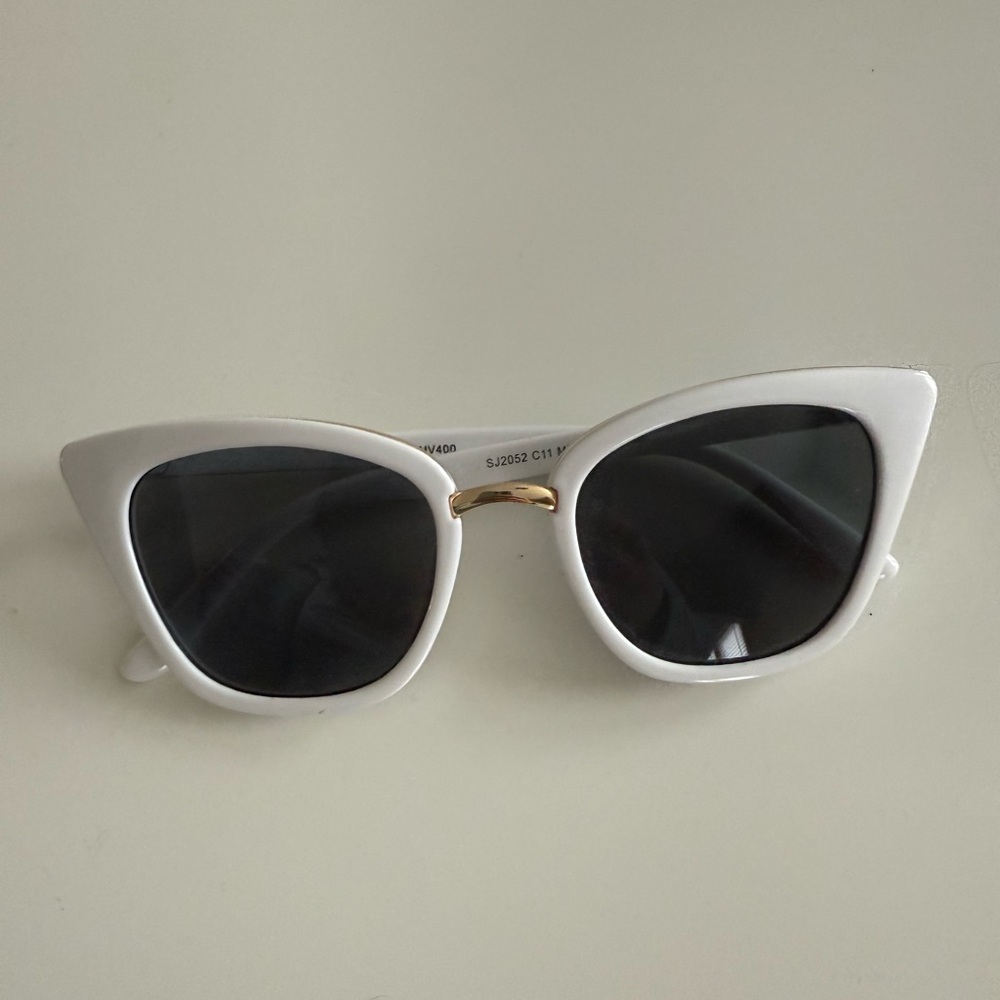 White sunglasses
